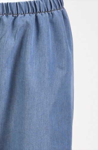 Bol Paça Kot Pantolon 2814-05 Açık Gri 2814-05