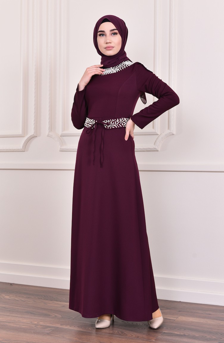 dark plum dress