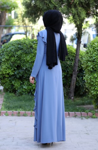 Robe Hijab Indigo 3229-01