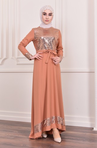 Zwiebelschalen Hijab Kleider 2024-05