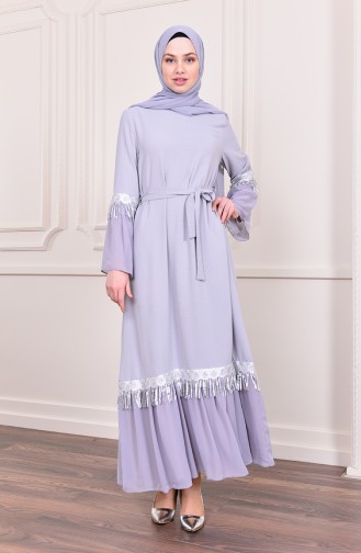 Sequin Dress 5005-01 Gray 5005-01