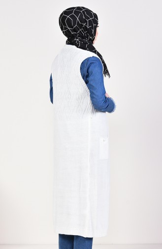 Knitwear Pocket Vest 8111-10 light Beige 8111-10
