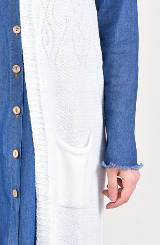 Knitwear Pocket Vest 8111-10 light Beige 8111-10