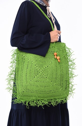 Pistachio Green Shoulder Bag 2113-01