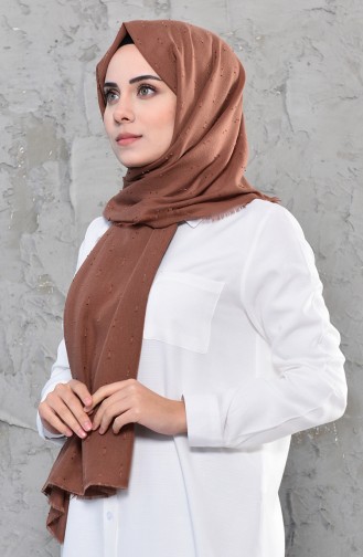 شال 19042-37 لون كراميل 19042-37