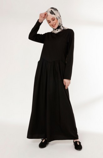 Robe Hijab Noir 3092-03