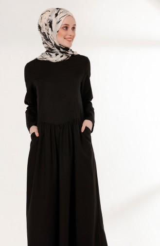 Robe Hijab Noir 3092-03