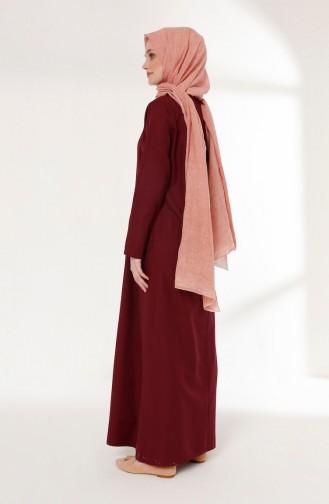 Robe Hijab Plum 3092-04