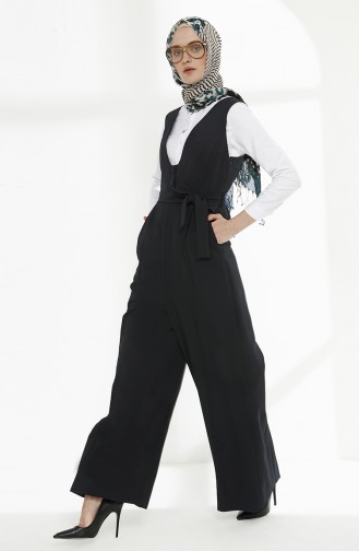 Navy Blue Jumpsuits 7240-02