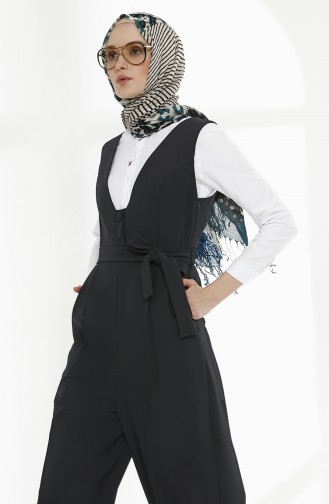 Dunkelblau Overall 7240-02