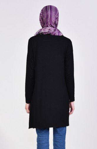 Yarasa Kol Penye Tunik 10283-12 Siyah