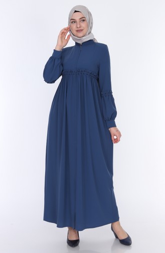 Saisonales Abaya 5928-03 Indigo 5928-03