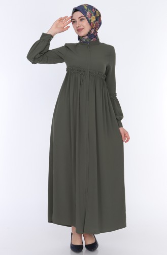 Saisonales Abaya 5928-05 Khaki 5928-05