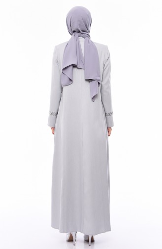 Hijab Covercoat 	1135-01 Grau 1135-01
