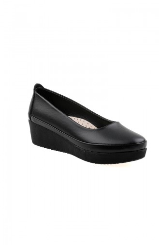 Black High-Heel Shoes 163-01