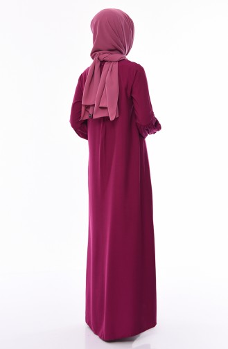 Robe Hijab Plum 1203-04