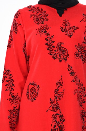 Robe Hijab Rouge 0004-11