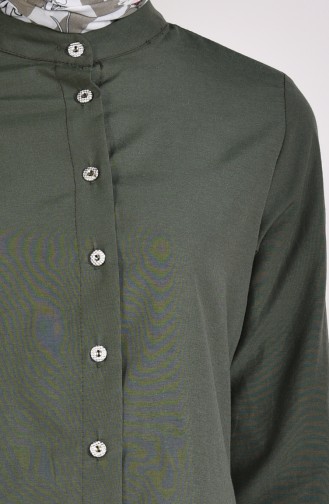 Front Buttoned Tunic 12002-15 light Khaki 12002-15