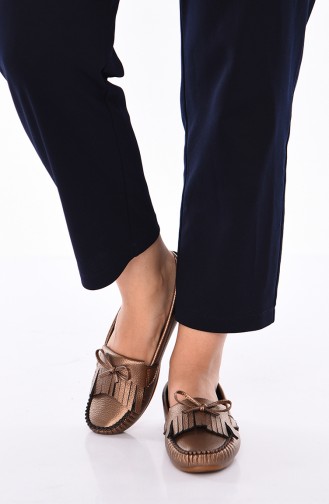 Copper Women`s Flats 125-05