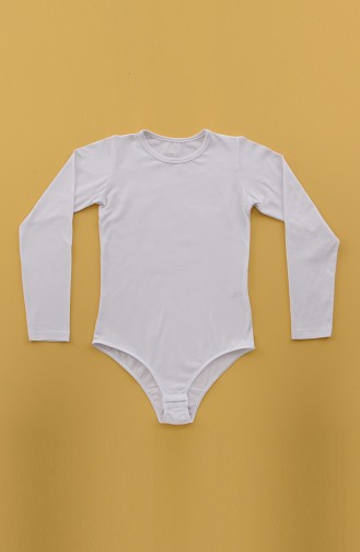 White Bodysuit 244B