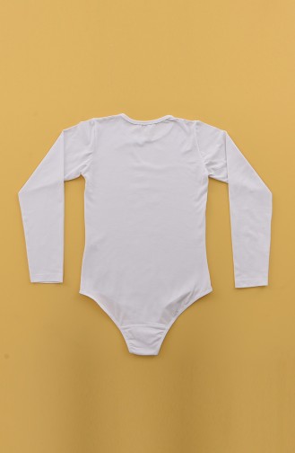 White Bodysuit 244B