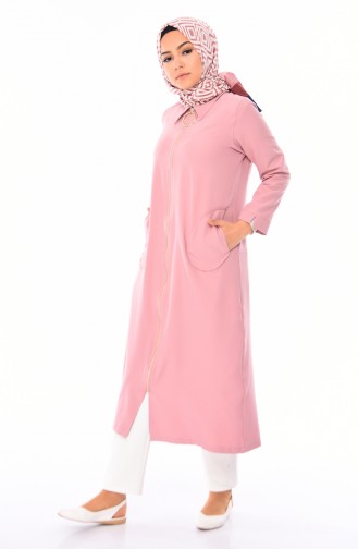 Pocket Abaya  5471-05 Dried Rose 5471-05