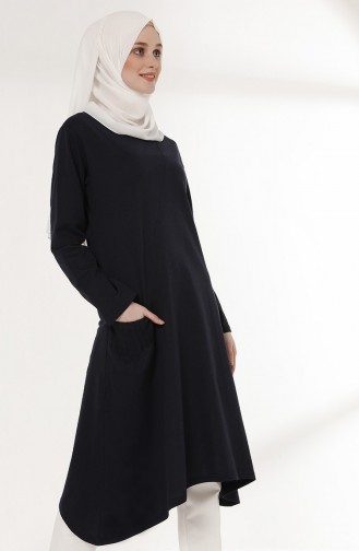 Navy Blue Tuniek 3055-05