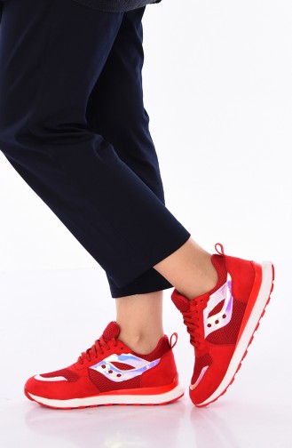 Bayan Spor Ayakkabı 105KSP-02 Kırmızı