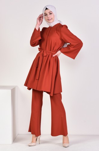 Brick Red Suit 0218-10