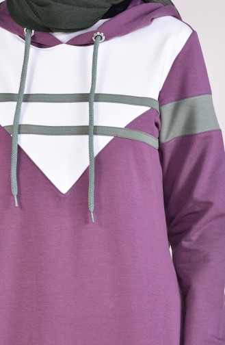 Hooded Sport Dress 9054-05 Lilac 9054-05