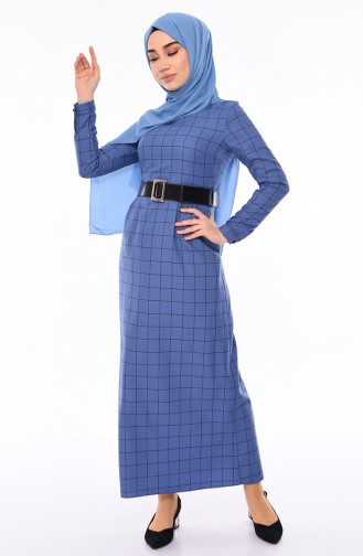 Indigo Hijab Kleider 2069-02