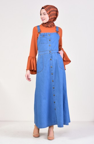 robe sans manche Bleu Jean 4041-02