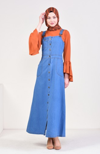 robe sans manche Bleu Jean 4041-02