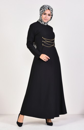 Kleid 1189-01 Schwarz 1189-01