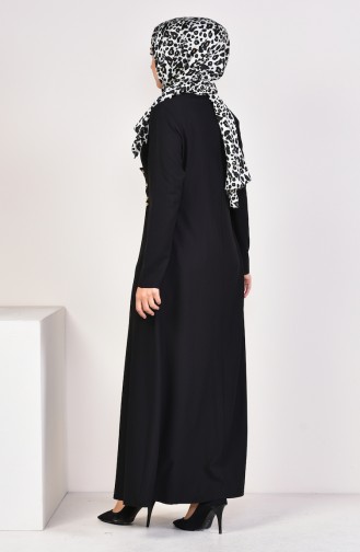 Kleid 1189-01 Schwarz 1189-01