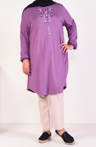 Embroidered Tunic 50533-05 Lilac 50533-05