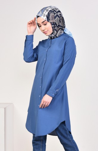 Light Navy Blue Tuniek 6475-14