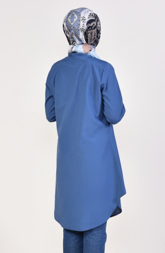 Light Navy Blue Tuniek 6475-14