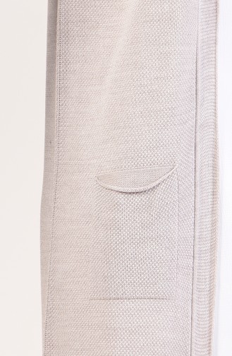 Slim Fit Knitwear Pocket Vest 4120-27 Mink 4120-27