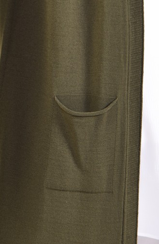 Slim Fit Knitwear Pocket Vest 4128-28 Emerald Green 4128-28