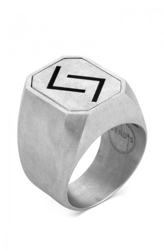 Silver Gray Ring 002