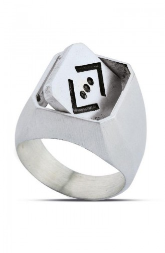 Silver Gray Ring 002