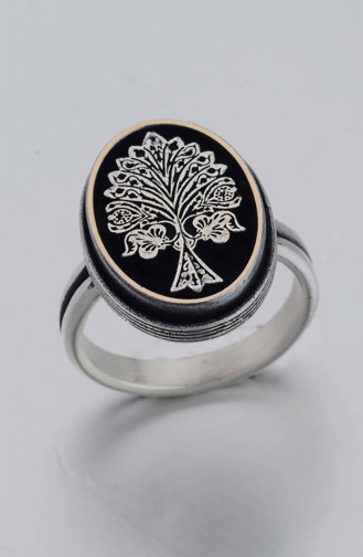 Silver Gray Ring 011