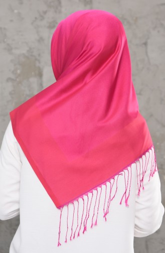 Double Sided Tasseled Scarf 2237-16 Sugar Pink 2237-16