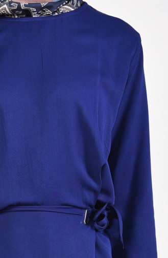 فستان أزرق كحلي 5181-03