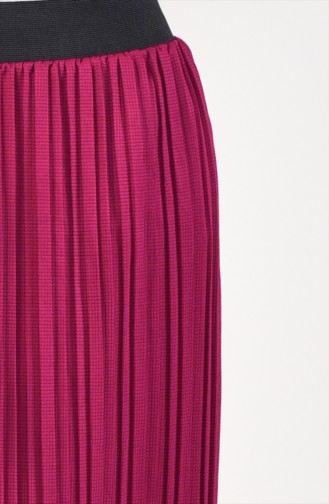 Pleated Skirt  5026-12 Fuchsia 5026-12