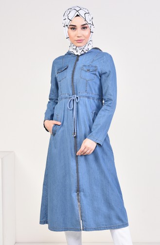 Denim Blue Cape 4034-02