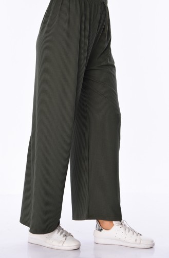 Summer Elastic Trousers 7897-02 Khaki 7897-02
