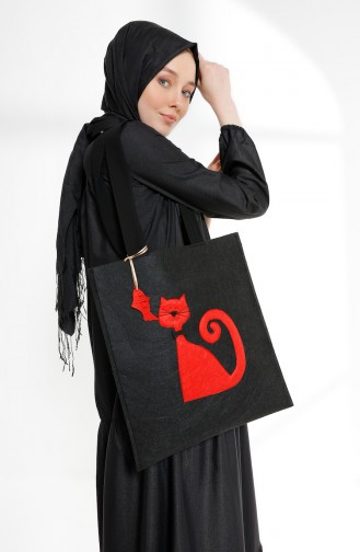 Black İslamitische Jurk 7243-01