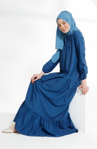 Robe Hijab Indigo 7298-09